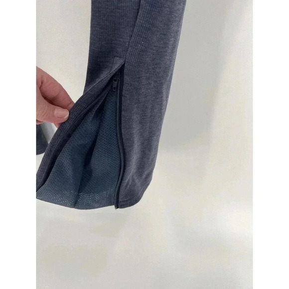 RAIL RIDERS LOVE OF ADVENTURE RECYCLED POLYESTER BLUE JOGGERS ZIP ANKLES MEDIUM - Picture 2 of 10